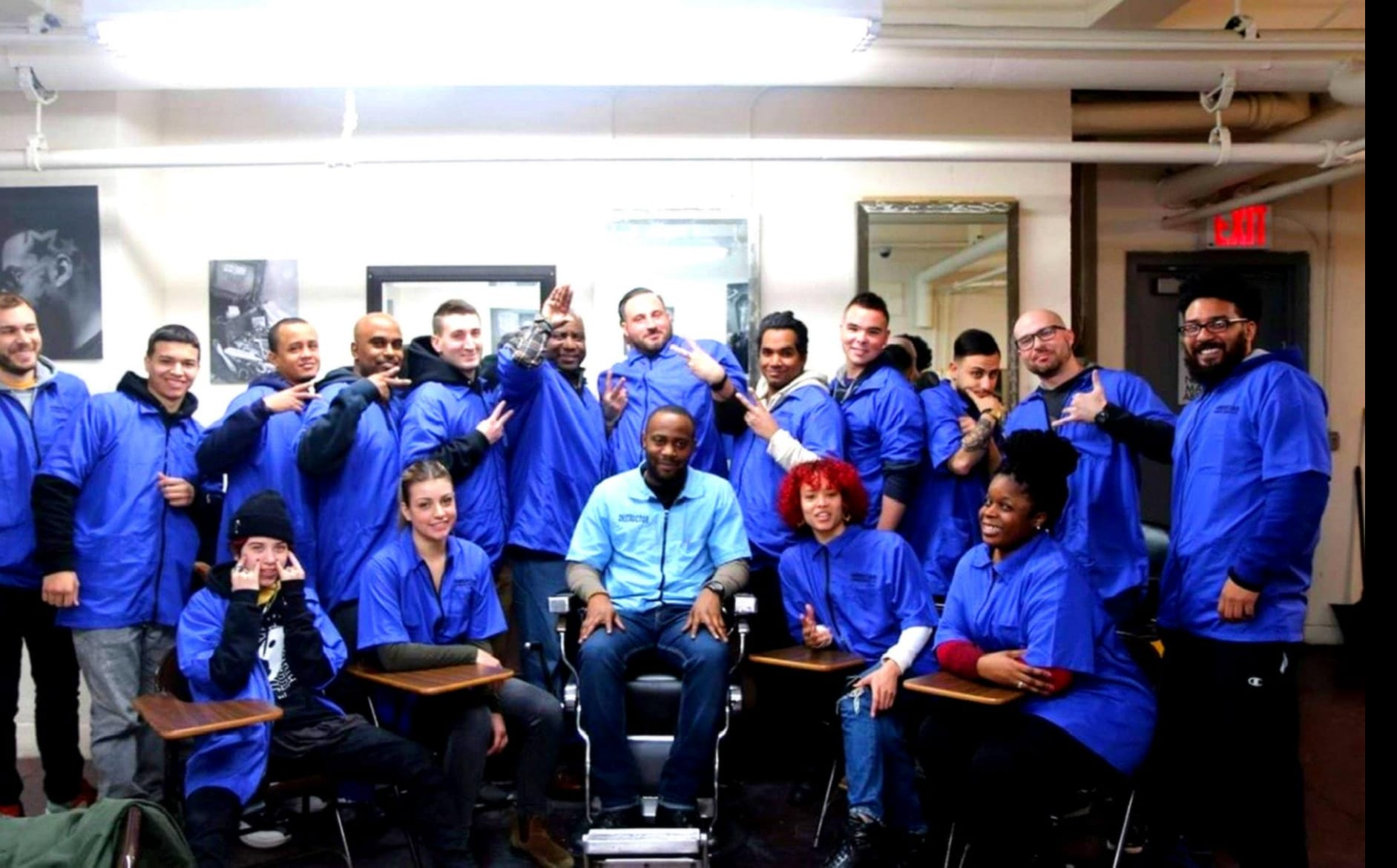 Estudiantes de ABI en el campus de Manhattan